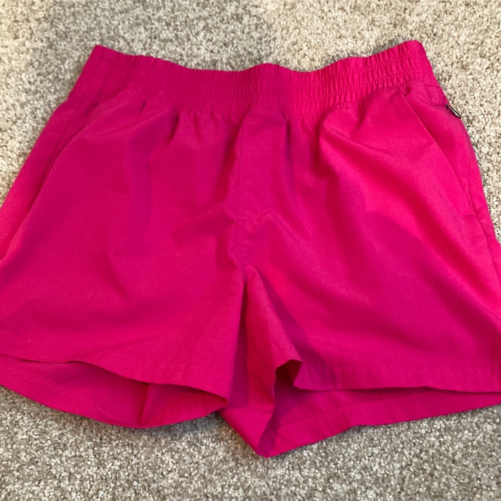Hot pink old navy active shorts girls size XL (14/16)